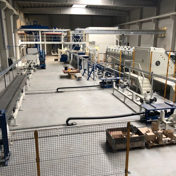 Doubeton concrete slab carrousel